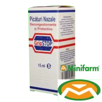GripStop picaturi nazale, 15 ml, Plantamed