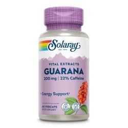 Guarana 200 mg, 60 capsule vegetale, Secom