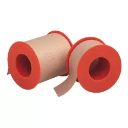 Plasture textil hipoalergen pe suport textil, 5cm x 5m, 1 bucata, Omniplast