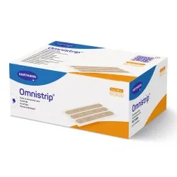 Plasturi sub forma de stripuri sterile Omnistrip, 3x76 mm, 50 bucati, Hartmann