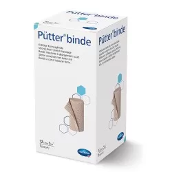 Fasa elastica pentru compresie puternica, 12cm x 5m, Putter