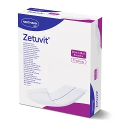 Comprese absorbante Zetuvit, 20x20 cm, 15 bucati, Hartmann