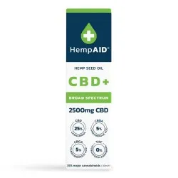 Ulei de Canepa 2500mg CBD/500mg CBDA/500mg CBGA, 10ml, HempAID