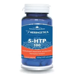 5 HTP 100 Zen Forte, 60 capsule, Herbagetica