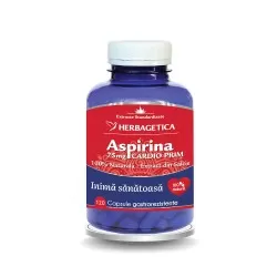 Aspirina Cardio Prim 75mg, 120 capsule, Herbagetica