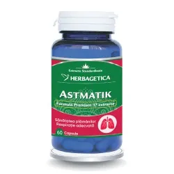 Astmatik, 60 capsule, Herbagetica