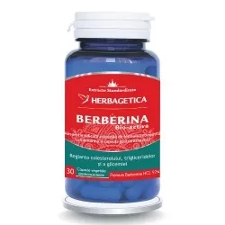 Berberina Bio-Activa, 30 capsule, Herbagetica