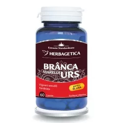 Branca Marelui Urs, 60 capsule, Herbagetica