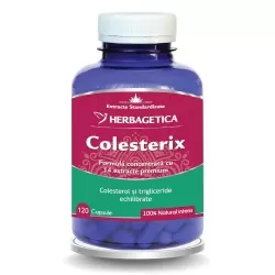 Colesterix , 120 capsule, Herbagetica