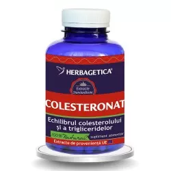 Colesteronat, 120 capsule, Herbagetica