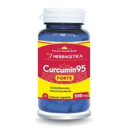 Curcumin 95 Forte, 30 capsule, Herbagetica