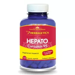Hepato+ Curcumin95, 120 capsule vegetale, Herbagetica