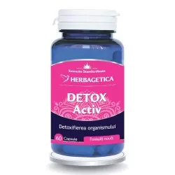 Detox Activ, 60 capsule, Herbagetica