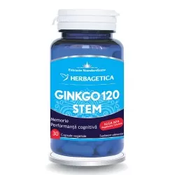 Ginkgo 120+ Stem, 30 capsule, Herbagetica