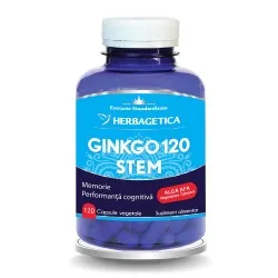 Ginkgo 120 Stem, 120 capsule, Herbagetica