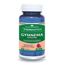 Gymnema Sylvestre, 60 capsule, Herbagetica