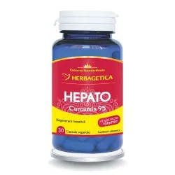 Hepato Curcumin 95, 30 capsule, Herbagetica
