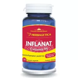 Inflanat+ Curcumin95, 30 capsule vegetale, Herbagetica