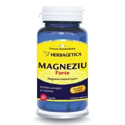 Magneziu Forte, 60 capsule, Herbagetica
