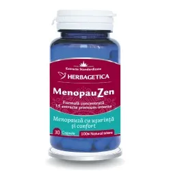 MenopauZen, 30 capsule, Herbagetica