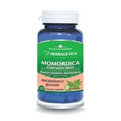 Momordica Extract Castravete Amar, 30 capsule, Herbagetica
