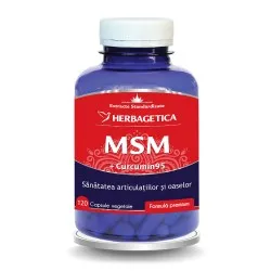 MSM, 120 capsule, Herbagetica