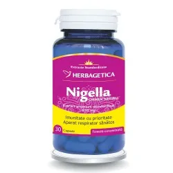 Nigella (Chimen Negru), 30 capsule, Herbagetica