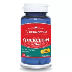 Quercetin + Zinc, 30 capsule, Herbagetica