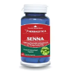 Senna, 60 capsule, Herbagetica