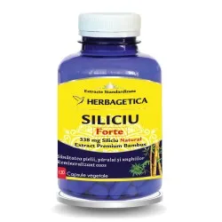 Siliciu Forte, 120 capsule, Herbagetica