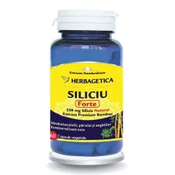 Siliciu Forte, 60 capsule, Herbagetica