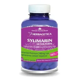 Silymarin Detox Forte, 120 capsule, Herbagetica