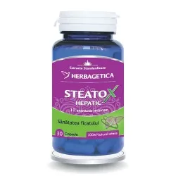 Steatox Hepatic, 30 capsule, Herbagetica