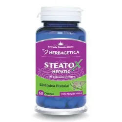 Steatox Hepatic, 60 capsule, Herbagetica