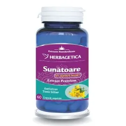 Sunatoare St. John's Wort, 60 capsule, Herbagetica