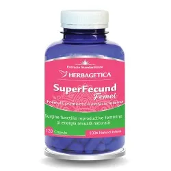 Super Fecund Femei, 120 capsule, Herbagetica