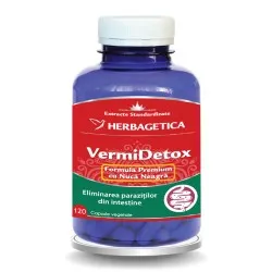 VermiDetox, 120 capsule, Herbagetica