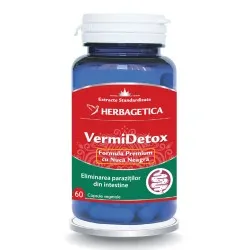 VermiDetox, 60 capsule, Herbagetica