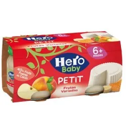 Hero Baby Petit Desert Branzica cu Fructe 80 g x 2