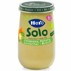 Hero Baby Solo Dovleac, Carftofi, Mazare Brocoli + 6 luni x 160 g