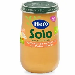 Hero Baby Solo Piure Legume Pui si Orez x 190 g