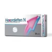 Hexoraletten N 5mg/1.5mg - comprimate supt x 20, Johnson & Johnson