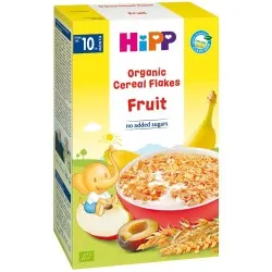 Hipp Fulgi de Cereale Ecologice cu Fructe +10 luni x 200 g