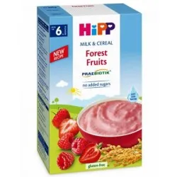Hipp Lapte si Cereale cu Fructe de Padure +6 luni x 250g
