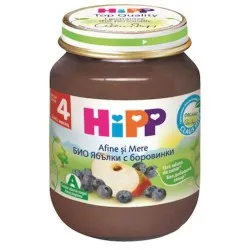 Piure Mere si Afine, 125 g, Hipp
