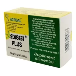 Redigest Plus, 40 comprimate, Hofigal