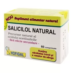Salicilol Natural, 60 tablete, Hofigal