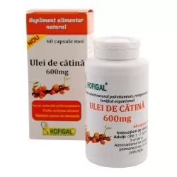 Ulei de catina, 60 capsule moi, Hofigal