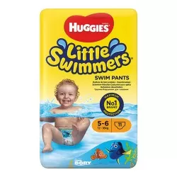 Scutece chilotel pentru apa Little swimmers Nr.5-6 pentru 12-18kg, 11 bucati, Huggies