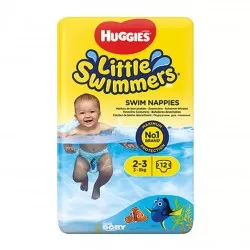Scutece Chilotel pentru Apa Little Swimmers 2-3 (3-8 Kg), 12 buc, Huggies